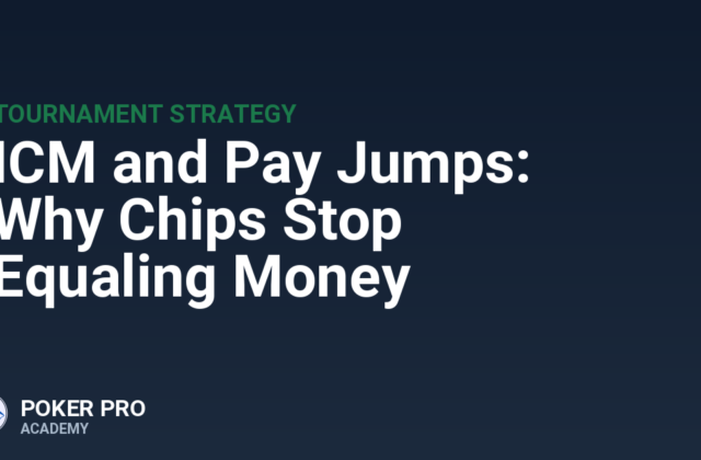 ICM and Pay Jumps: Why Chips Stop Equaling Money