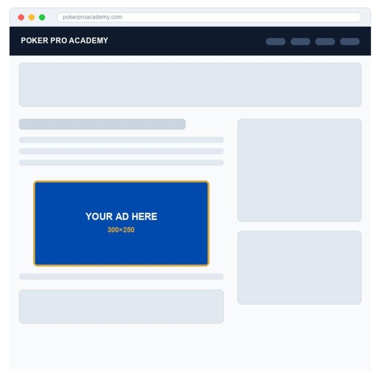 Ad spot — In-content (300×250) — Portuguese audience