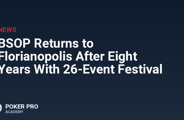 BSOP Returns to Florianopolis After Eight Years With 26-Event Festival